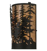  17289 - 12" Wide Tall Pines Wall Sconce