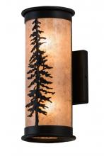 Meyda Green 173131 - 5" Wide Tall Pines Wall Sconce