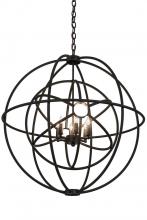 Meyda Green 174579 - 30"W Atom Enerjisi 6 LT Chandelier