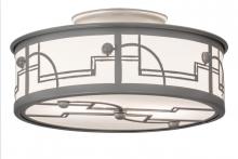  174675 - 12"W Revival Deco Flushmount