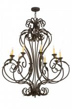  176434 - 48" Wide Josephine 10 Light Chandelier