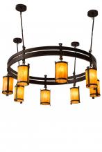  179542 - 67" Wide Beartooth 8 Light Chandelier