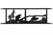  179787 - 94.5"W Neversink Bridge Beaver Decor