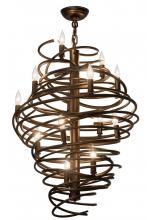  181999 - 20"W Cyclone 13 LT Chandelier