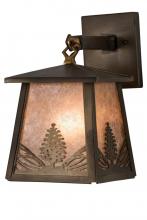  182078 - 7"W Mountain Pine Hanging Wall Sconce