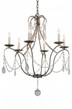 Meyda Green 182544 - 31"W Kaitlynn 4 LT Chandelier