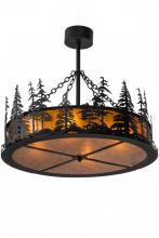  183244 - 36" Wide Tall Pines Inverted Pendant