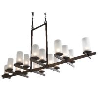  183452 - 72" Long Dante 16 Light Chandelier