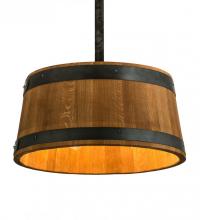  188651 - 25" Wide Whiskey Barrel Pendant