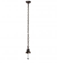  190037 - 5"W Mahogany Bronze 1 LT Heavy Duty Pendant Hardware