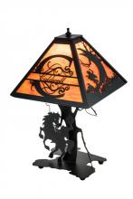  194148 - 12.5" Wide Personalized Headless Horseman Table Lamp
