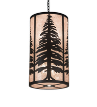 197428 - 18" Wide Tall Pines Pendant