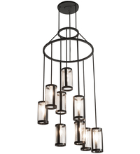  203388 - 35" Wide Cartier 9 Light Chandelier