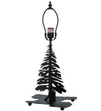 Meyda Green 20491 - 14"H Tall Pines W/Lighted Base Table Base