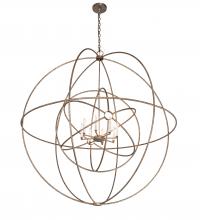  219211 - 60" Wide Atom Enerjisi 8 Light Chandelier