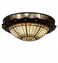  219713 - 32" Wide Fleur-de-Lite Flushmount