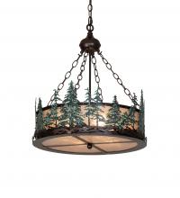  226960 - 22" Wide Tall Pines Inverted Pendant
