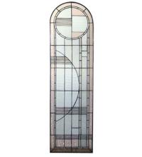 Meyda Green 22869 - 15"W X 54"H Arc Deco Right Sided Stained Glass Window