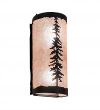 Meyda Green 236746 - 5" Wide Tall Pines Wall Sconce