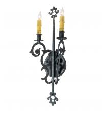  240495 - 8" Wide Aneila 2 Light Wall Sconce