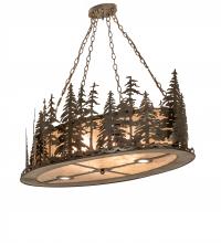  246791 - 48" Long Tall Pines Oblong Inverted Pendant