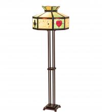  252401 - 63.5" High Poker Face Floor Lamp