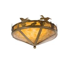  26389 - 16" Wide Ducks in Flight Flushmount