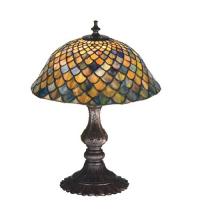  27170 - 15"H Tiffany Fishscale Accent Lamp