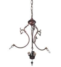  30444 - Mahogany Bronze 3 LT Inverted Pendant Hardware