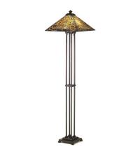  48023 - 63"H Knotwork Mission Floor Lamp