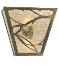  52063 - 13"W Whispering Pines Wall Sconce