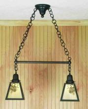  52206 - 26"L Winter Pine 2 LT Island Pendant