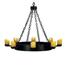  67974 - 37.5"W Kingston 8 LT Chandelier