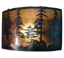  73870 - 18"W Tall Pines Wall Sconce