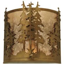Meyda Green 81261 - 12" Wide Tall Pines Wall Sconce