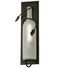 Meyda Green 99374 - 4"W Tuscan Vineyard Wine Bottle Wall Sconce