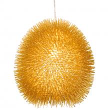  169P01GO - Urchin 1-Lt Pendant - Gold