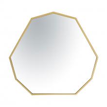  429MI30GO - Hex No 30x28 Mirror - Gold