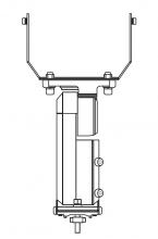  FL-ADM-15/30 - Universal Mount Bracket for 15/30W Fixture