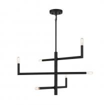  1-1623-6-89 - Cristofer 6-Light Chandelier in Matte Black