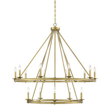Savoy House 1-312-15-322 - Middleton 15-light Chandelier In Warm Brass