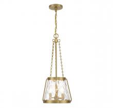  7-1803-3-322 - Crawford 3-Light Pendant in Warm Brass