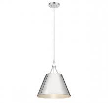  7-4499-1-109 - Willis 1-Light Pendant in Polished Nickel