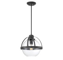  7-7201-1-89 - Pendleton 1-Light Pendant in 
Matte Black