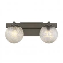  8-1017-2-15 - Darien 2-Light Bathroom Vanity Light in Mediterranean Bronze