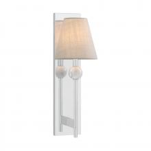  9-1968-1-11 - Travis 1-Light Wall Sconce in Polished Chrome