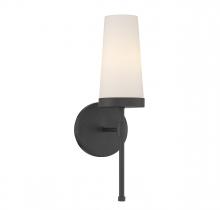 Savoy House 9-2801-1-89 - Haynes 1-Light Wall Sconce in Matte Black