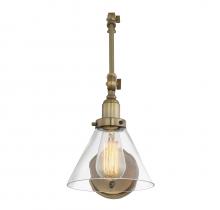 Savoy House 9-9131CP-1-322 - Drake 1-Light Adjustable Wall Sconce in Warm Brass