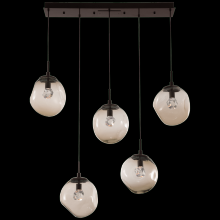 Hammerton PLB0066-05-BS-FA-C01-L1 - Aster Linear 5pc Multi-Pendant