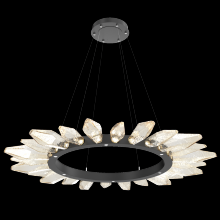 Hammerton CHB0050-56-MB-CA-CA1-L1 - Rock Crystal Radial Ring - 56